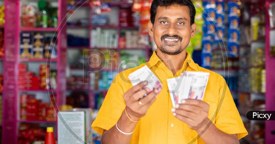 Small business owner in shop