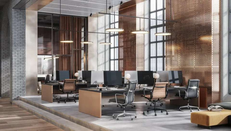 Small business real estate office